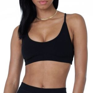 ALO yoga ribbed blissful bra